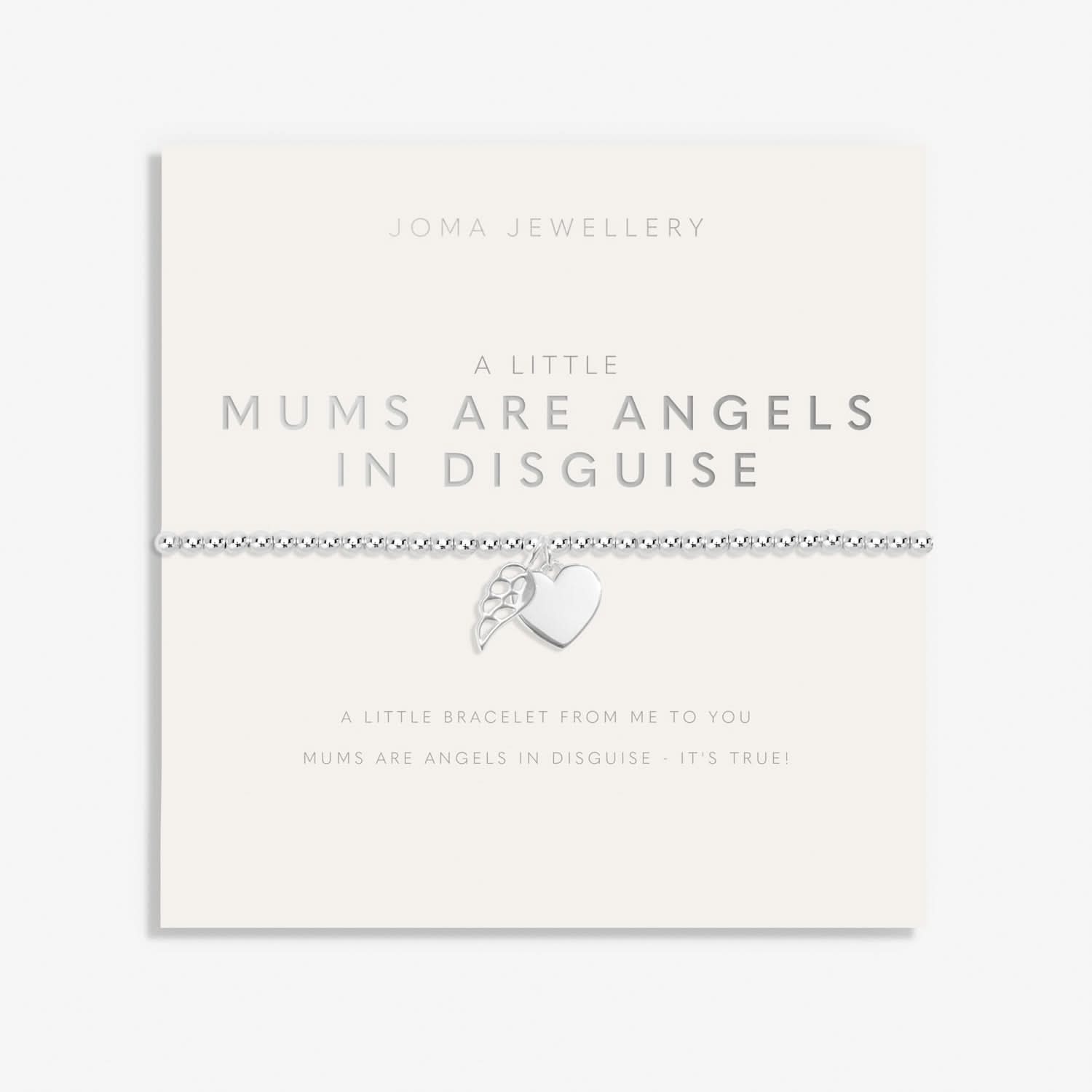 Mother's Day A Little Mums Are Angels In Disguise Bracelet 8518Joma Jewellery8518