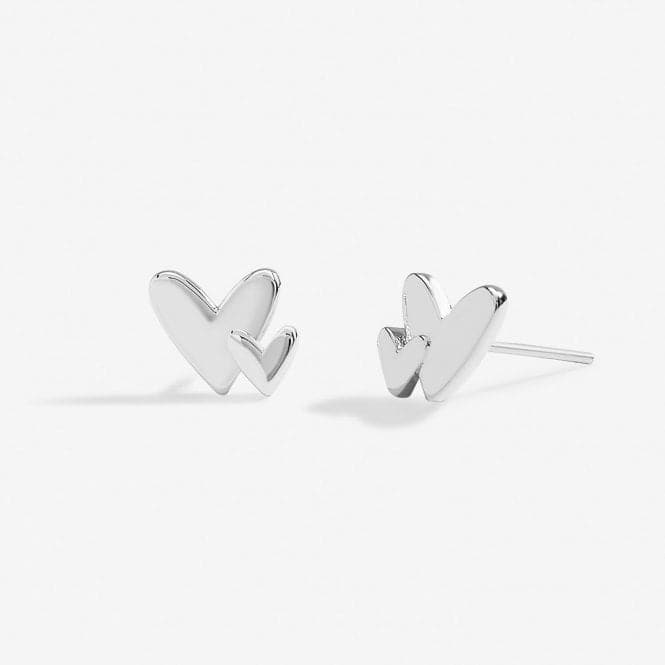 Mother's Day From the Heart Gift Box Just For You Mum Silver Plated Earrings 6965Joma Jewellery6965