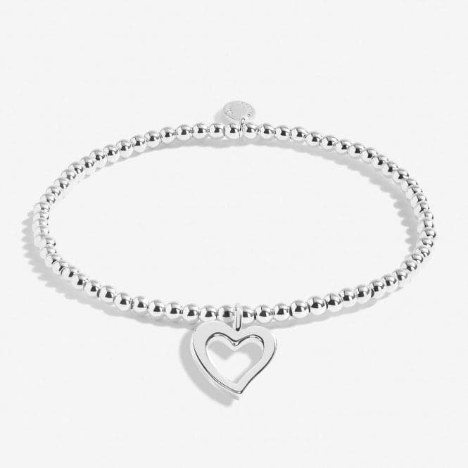 Mother's Day From the Heart Gift Box Love You Mum Silver Plated Bracelet 6962Joma Jewellery6962