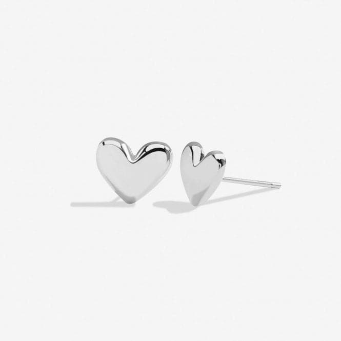 Mother's Day From the Heart Gift Box Love You Mummy Silver Plated Earrings 6961Joma Jewellery6961