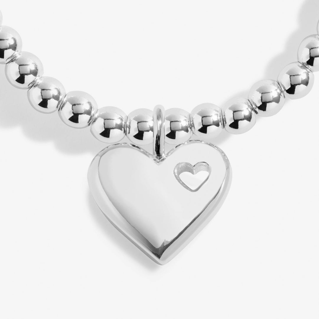 Mother's Day From the Heart Love You Mummy Silver Plated Bracelet 8572Joma Jewellery8572