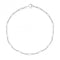 Multi - Link 9ct White Gold Bracelet GB519Elements GoldGB519