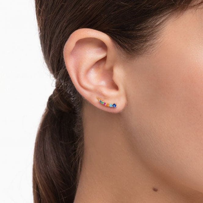 Multicoloured Ear Climbers H2158 - 488 - 7Thomas Sabo Charm Club CharmingH2158 - 488 - 7