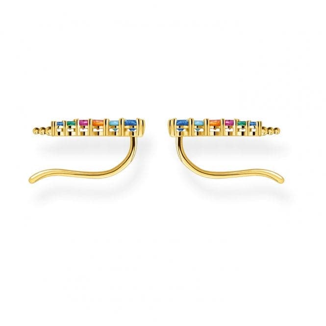 Multicoloured Ear Climbers H2158 - 488 - 7Thomas Sabo Charm Club CharmingH2158 - 488 - 7