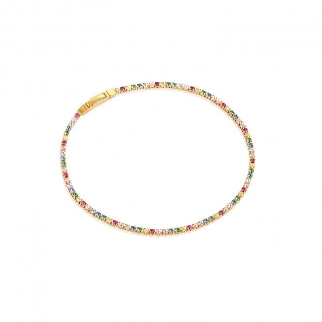 Multicoloured Zirconia Ellera Bracelet SJ - B2869N - XCZ - YGSif JakobsSJ - B2869N - XCZ - YG - 16