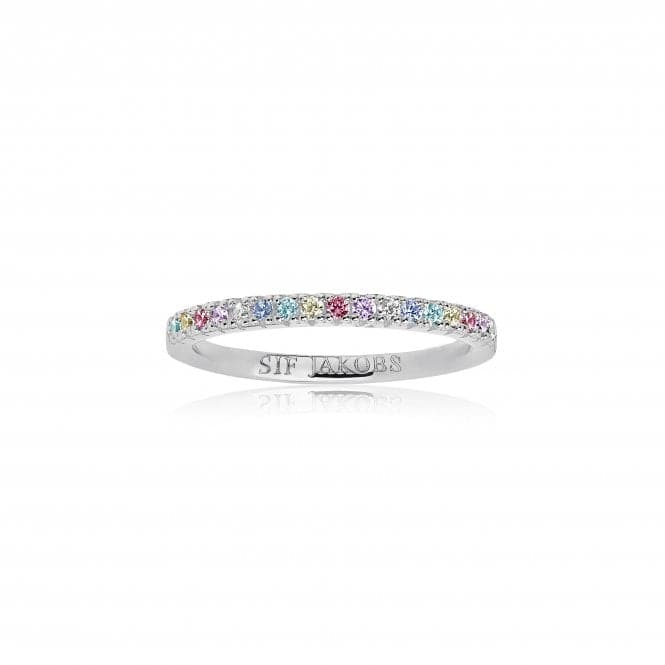 Multicoloured Zirconia Ellera Ring SJ - R2869 - XCZSif JakobsSJ - R2869 - XCZ/50