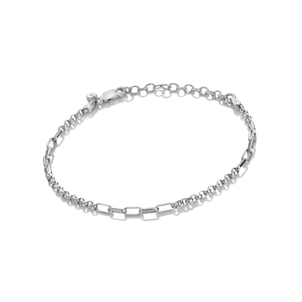 Sterling Silver Multilink Bracelet DL702