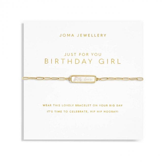 My Moments 'Just For You Birthday Girl' Bracelet 5787Joma Jewellery5787