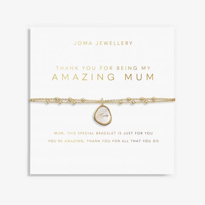 My Moments 'Thank You For Being My Amazing Mum' Bracelet 5753Joma Jewellery5753