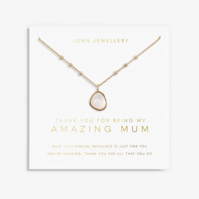 My Moments 'Thank You For Being My Amazing Mum' Necklace 5754Joma Jewellery5754