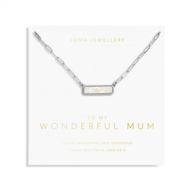 My Moments 'To My Wonderful Mum' Necklace 5758Joma Jewellery5758