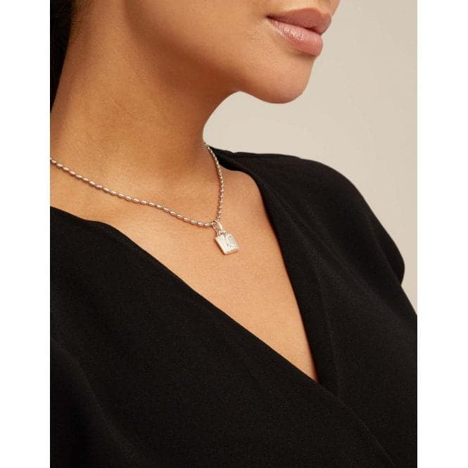 Mychain Silver Metal NecklaceUNOde50COL1807MTL0000U