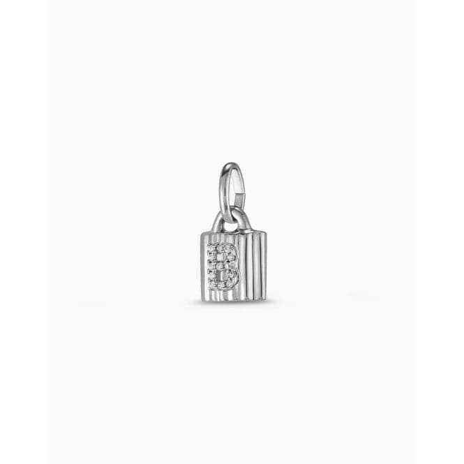 Mypadlock B White Metal Topazs CharmUNOde50CHA0218BLNMTL0U