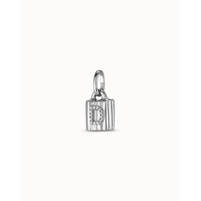 Mypadlock D White Metal Topazs CharmUNOde50CHA0220BLNMTL0U