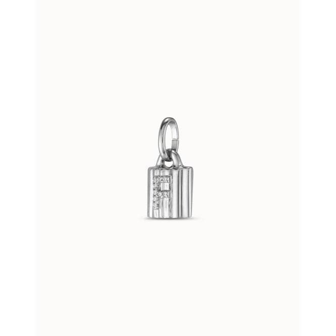 Mypadlock F White Metal Topazs CharmUNOde50CHA0222BLNMTL0U