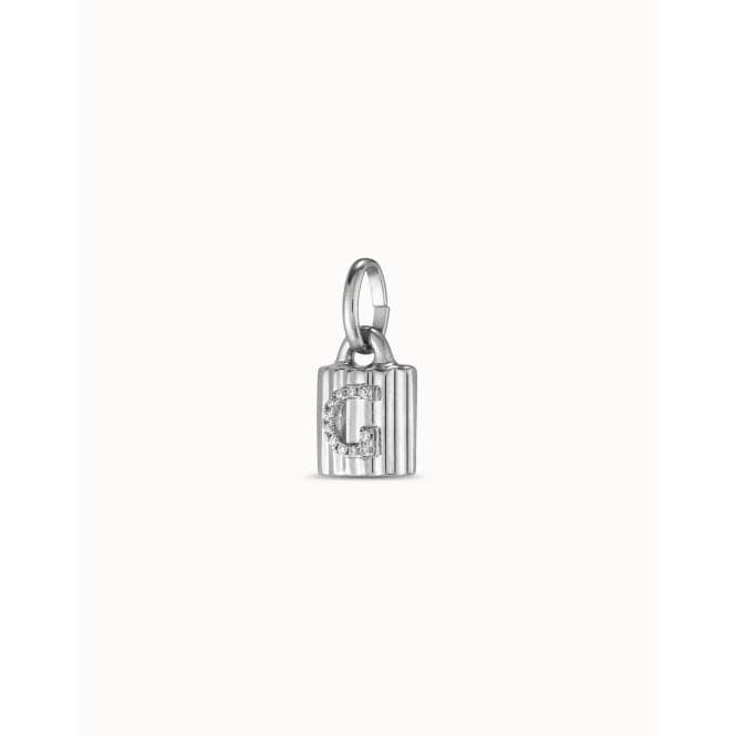 Mypadlock G White Metal Topazs CharmUNOde50CHA0223BLNMTL0U