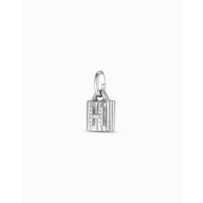 Mypadlock H White Metal Topazs CharmUNOde50CHA0224BLNMTL0U