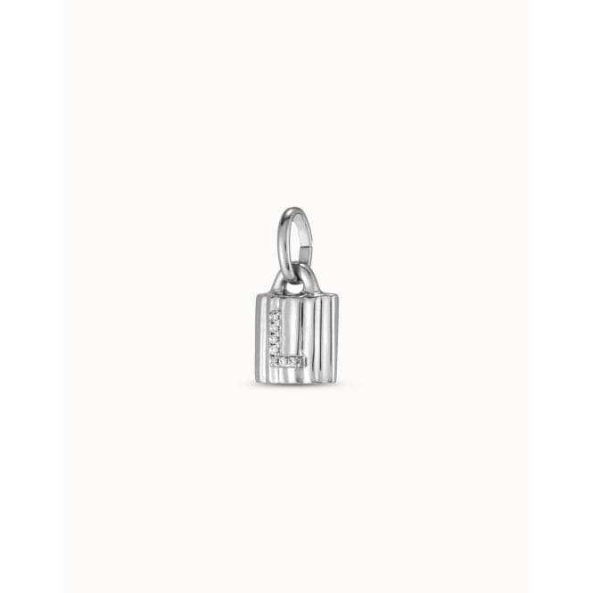 Mypadlock L White Metal Topazs CharmUNOde50CHA0228BLNMTL0U