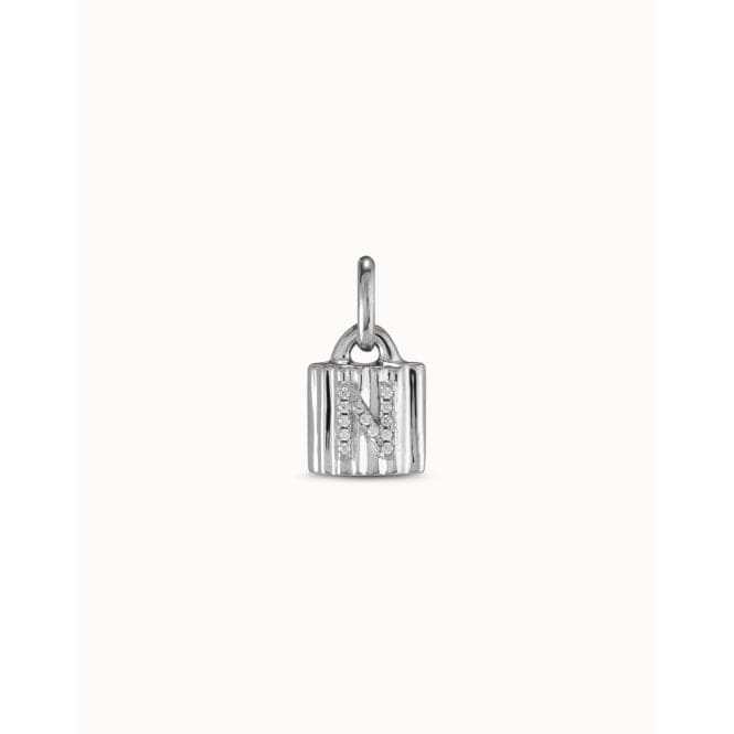 Mypadlock N White Metal Topazs CharmUNOde50CHA0230BLNMTL0U