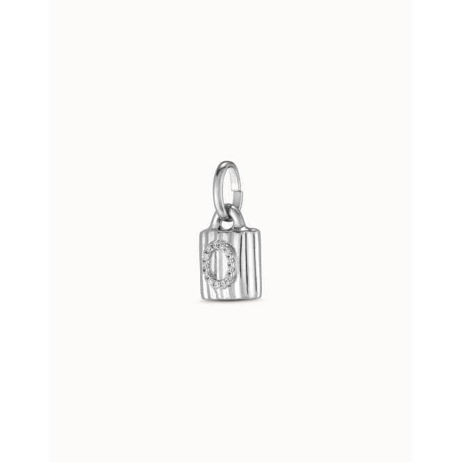 Mypadlock O White Metal Topazs CharmUNOde50CHA0231BLNMTL0U