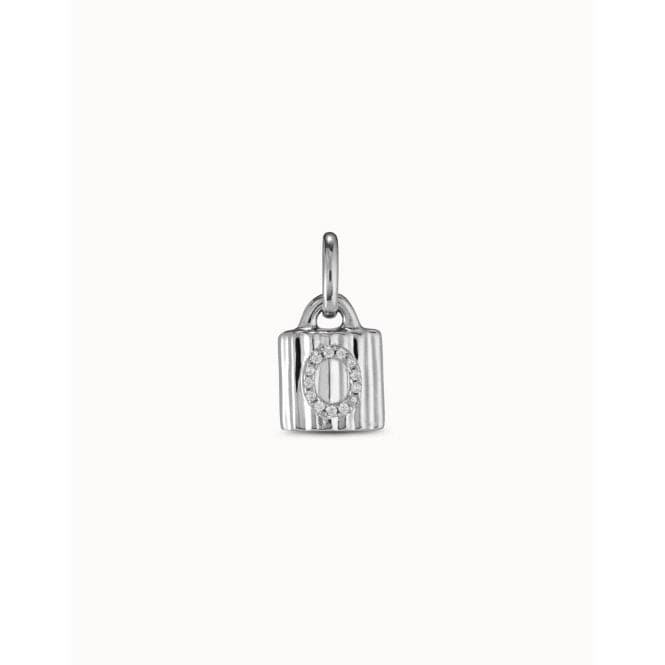 Mypadlock O White Metal Topazs CharmUNOde50CHA0231BLNMTL0U