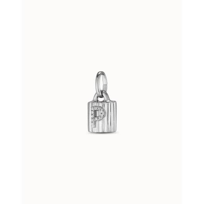 Mypadlock P White Metal Topazs CharmUNOde50CHA0232BLNMTL0U