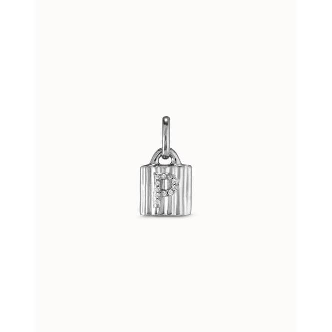 Mypadlock P White Metal Topazs CharmUNOde50CHA0232BLNMTL0U