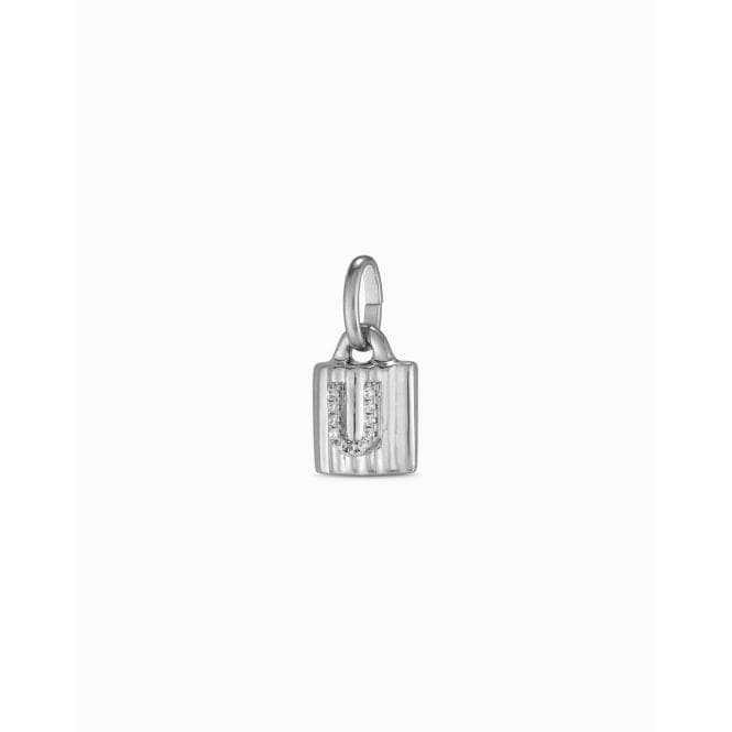 Mypadlock U White Metal Topazs CharmUNOde50CHA0237BLNMTL0U