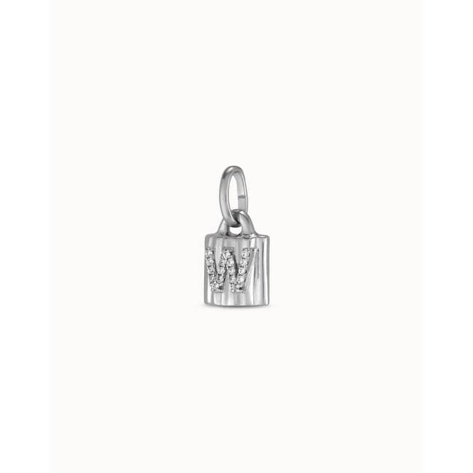 Mypadlock W White Metal Topazs CharmUNOde50CHA0239BLNMTL0U