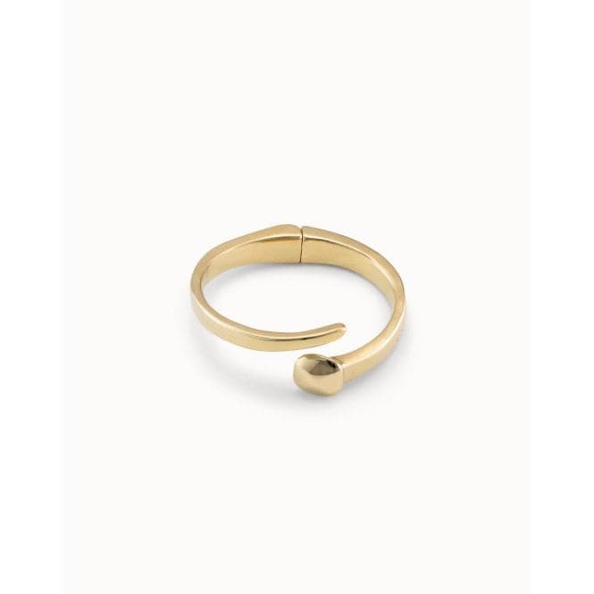 New Nail Golden Metal BraceletUNOde50PUL2308ORO0000L