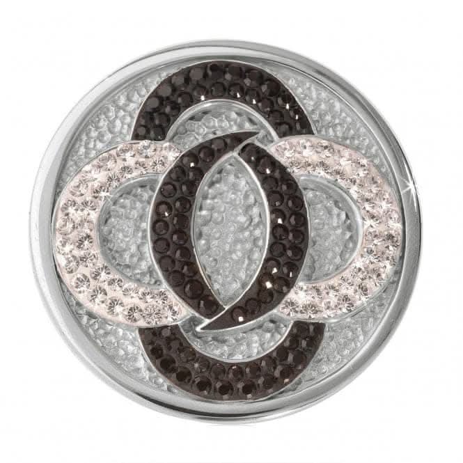 Nikki Lissoni Black vs White Medium Silver Coin C1030SMNikki LissoniC1030SM