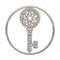 Nikki Lissoni Key To My Heart Medium Silver Coin C1004SMNikki LissoniC1004SM