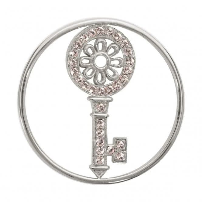 Nikki Lissoni Key To My Heart Medium Silver Coin C1004SMNikki LissoniC1004SM