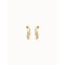 Nimbo Golden Metal EarringsUNOde50PEN0793ORO0000U