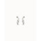 Nimbo Silver Metal EarringsUNOde50PEN0793MTL0000U