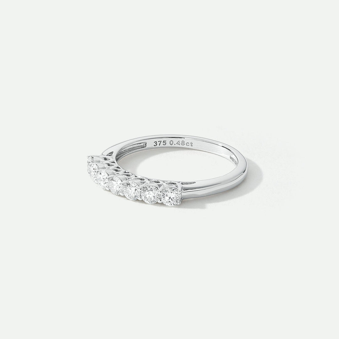 Nora | 9ct White Gold 0.48ct tw Lab Grown Diamond RingCreated BrillianceBA0063525 - L