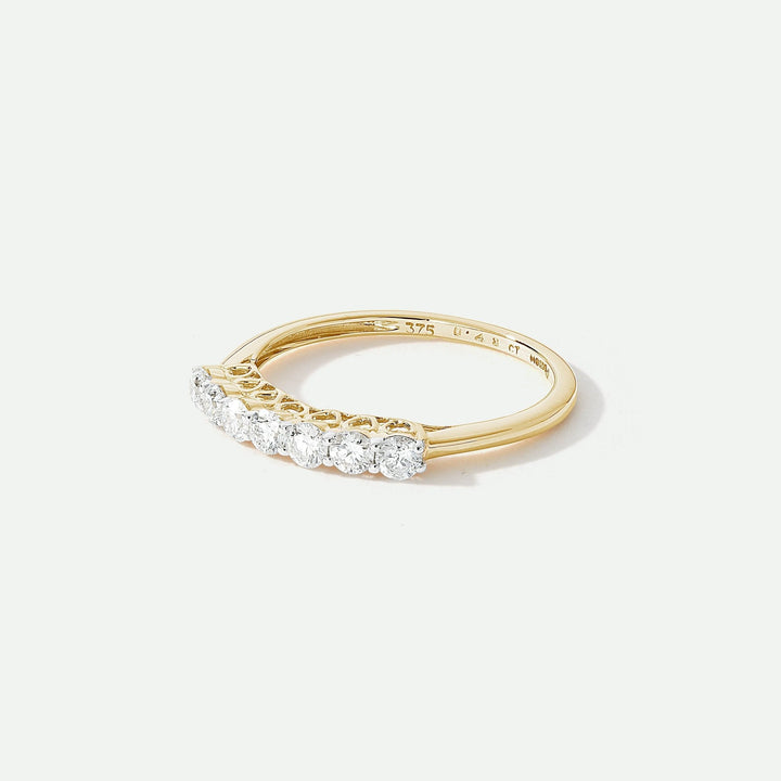 Nora | 9ct Yellow Gold 0.48ct tw Lab Grown Diamond RingCreated BrillianceBA0071130 - M