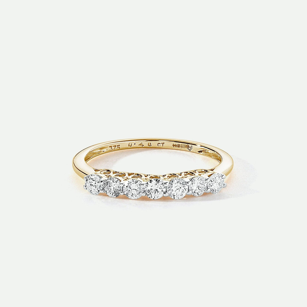 Nora | 9ct Yellow Gold 0.48ct tw Lab Grown Diamond RingCreated BrillianceBA0071130 - M