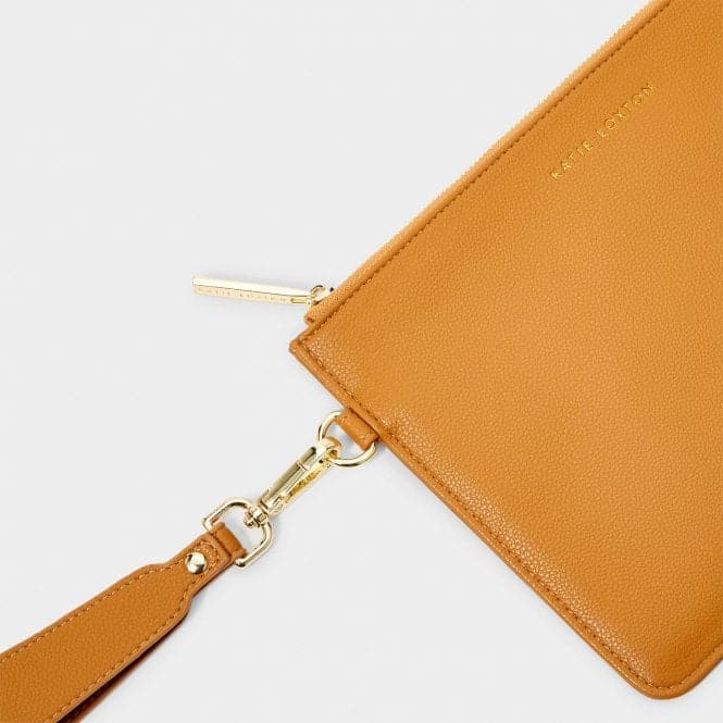 Ochre Zana Wristlet Dark Amber Pouch KLB2239Katie LoxtonKLB2239