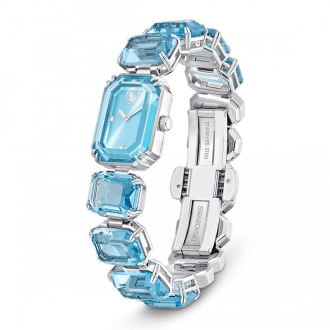 Octagon Cut Blue Stainless Steel Watch 5630840Swarovski5630840