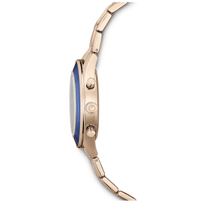 Octea Lux Sport Metal Blue Gold - tone Finish Watch 5632481Swarovski5632481