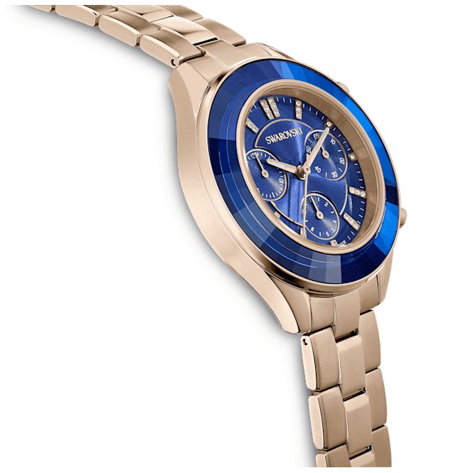 Octea Lux Sport Metal Blue Gold - tone Finish Watch 5632481Swarovski5632481