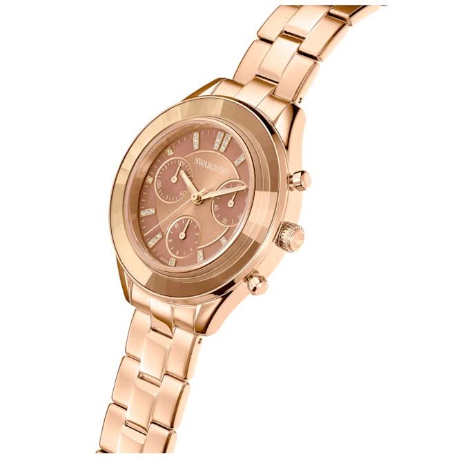 Octea Lux Sport Metal Brown Gold - tone Finish Watch 5632472Swarovski5632472