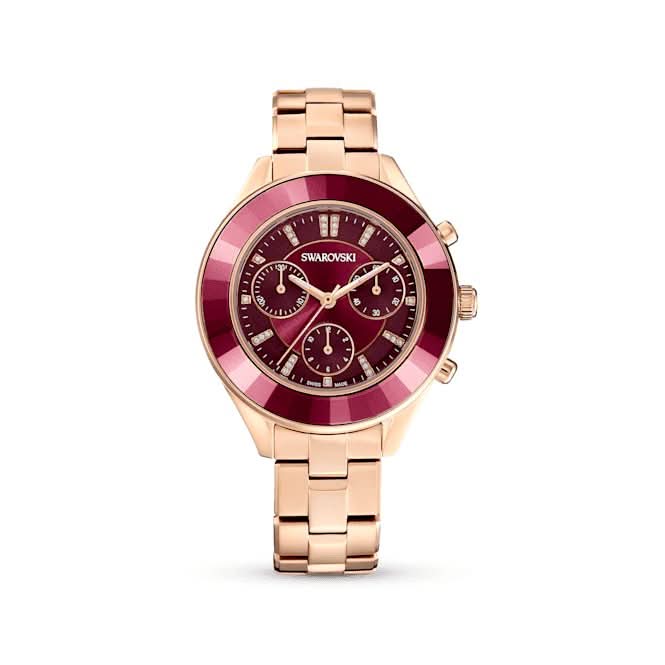 Octea Lux Sport Metal Red Rose Gold - tone Finish Watch 5632475Swarovski5632475