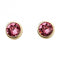 October Yellow Gold Plated Birthstone Earrings with Swarovski Crystal E1546BeginningsE1546