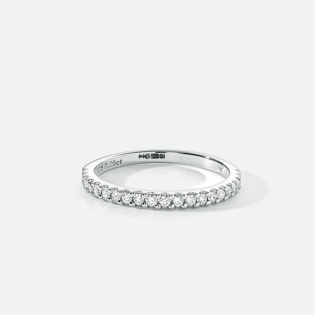 Odette | 9ct White Gold 0.25ct tw Lab Grown Diamond RingCreated BrillianceBA0063580 - K