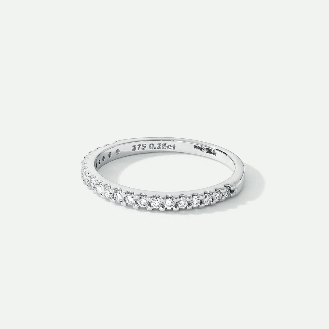 Odette | 9ct White Gold 0.25ct tw Lab Grown Diamond RingCreated BrillianceBA0063580 - K