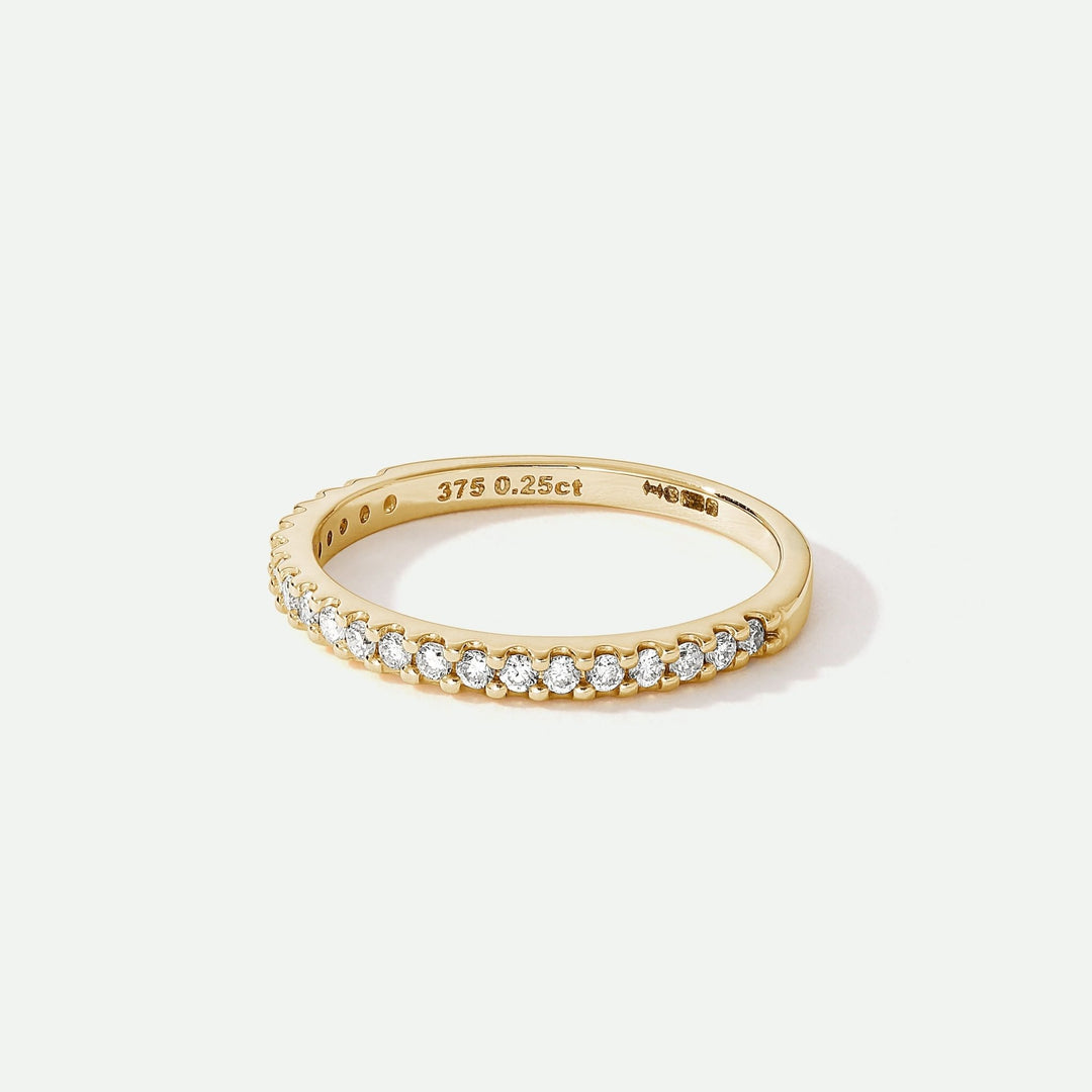 Odette | 9ct Yellow Gold 0.25ct tw Lab Grown Diamond RingCreated BrillianceBA0064152 - K