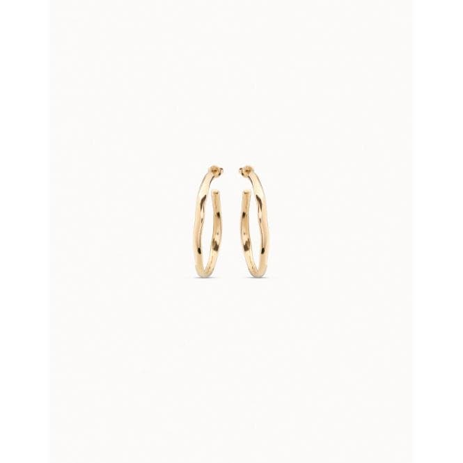 Ohmmm.. Golden Metal EarringsUNOde50PEN0419ORO0000U