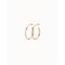 Ohmmm.. Golden Metal EarringsUNOde50PEN0419ORO0000U